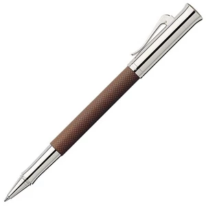 Faber Castell rollertoll GVFC Guilloche ródium bevonatú konyak színű