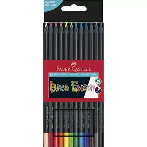 Faber-Castell színes ceruza 12db Black Edition fekete test 116412