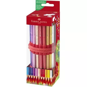 Faber Castell színes ceruza 18db-os GRIP tekercses tolltartóban hegyezővel