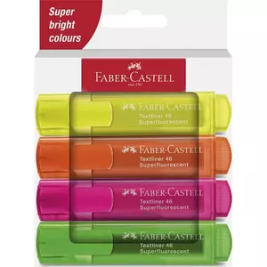 Faber Castell szövegkiemelő készlet 4db-os 1546 fluoreszkáló 2024