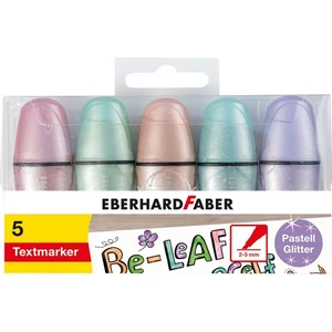 Faber Castell szövegkiemelő szövegkiemelő készlet 5 DB-os mini pasztell csillám