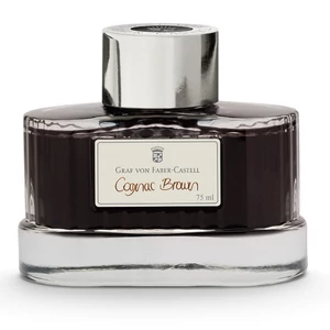 Faber Castell tinta üveges 75ml konyak barna