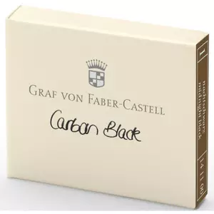 Faber Castell tintapatron GVFC 6db-os feketeszén 