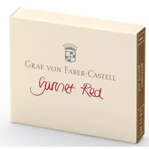 Faber Castell tintapatron GVFC 6db-os gránátvörös 
