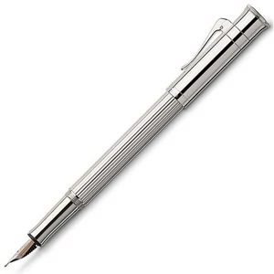 Faber Castell töltőtoll GVFC Classic Platinum platina bevonatú F