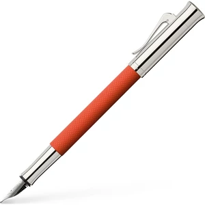 Faber Castell töltőtoll GVFC Guilloche ródium bevonatú égetett narancs F-es heggyel 145221
