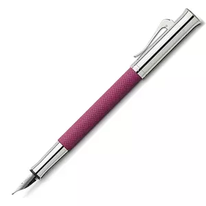 Faber Castell töltőtoll GVFC Guilloche ródium bevonatú Electric Pink M-es heggyel 145240