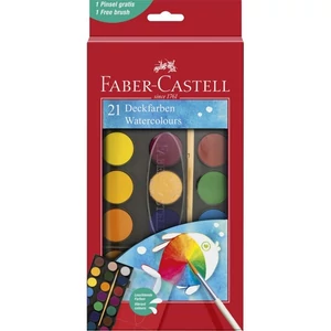Faber Castell vízfesték 21db-os 30mm-es korongokkal