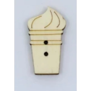 Fa figura gomb fagyi 10 db/csomag 177