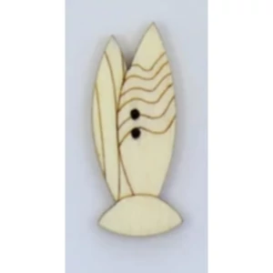 Fa figura gomb szörfdeszka 10 db/csomag 181