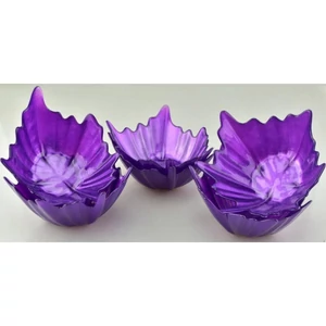 Tál Fagylaltos-gyümölcsös 13cm, fém lila