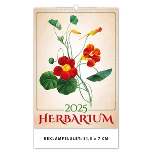 Falinaptár 2025 Herbarium Dayliner 2025-ös kollekció