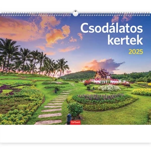 Falinaptár 2025 T093 Csodálatos kertek Toptimer 2025 kollekció!