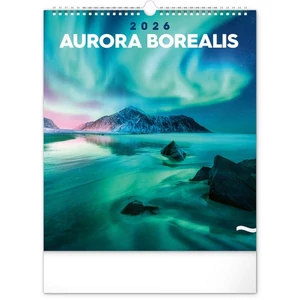 Falinaptár 2026 Aurora Boreali 6087-AB spirálos 30×34 cm Realsystem 2026 kollekció!