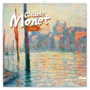 Falinaptár 2026 Claude Monet lemeznaptár 30×30cm Realsystem 2026 kollekció!