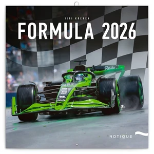 Falinaptár 2026 Formula lemeznaptár 30×30cm Realsystem 2026 kollekció!