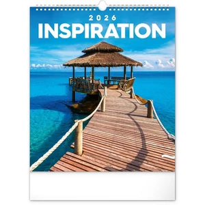 Falinaptár 2026 Inspiration 6087-IN spirálos 30×34 cm Realsystem 2026 kollekció!