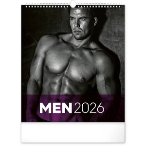 Falinaptár 2026 Men 6087-ME spirálos 30×34cm Realsystem 2026 kollekció!