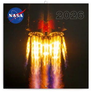 Falinaptár 2026 NASA lemeznaptár 30x30cm Realsystem 2026 kollekció!