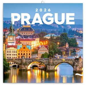 Falinaptár 2026 Prague, 6097-PR lemeznaptár 30x30cm Realsystem 2026 kollekció!
