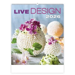Falinaptár 2026 T091 Live Design Toptimer 2026 kollekció!