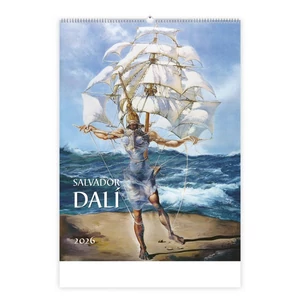 Falinaptár 2026 T091 Salvador Dali Toptimer 2026 kollekció!