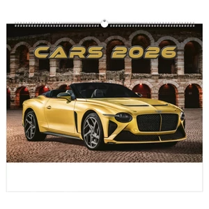 Falinaptár 2026 T092 Cars Toptimer 2026 kollekció!