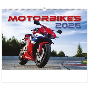 Falinaptár 2026 T092 Motorbikes Toptimer 2026 kollekció!