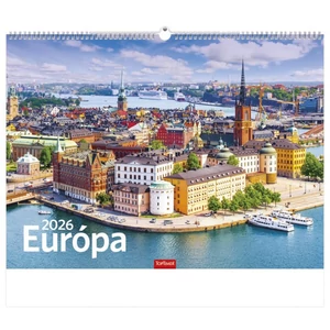 Falinaptár 2026 T093 Európa Toptimer 2026 kollekció!