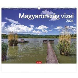 Falinaptár 2026 T093 Magyarország Vizei Toptimer 2026 kollekció!