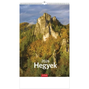 Falinaptár 2026 T094 Hegyek Toptimer 2026 kollekció!