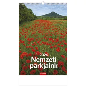 Falinaptár 2026 T094 Nemzeti Parkjaink Toptimer 2026 kollekció!