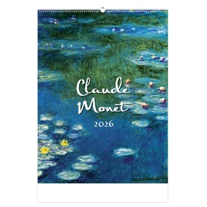Falinaptár 2026 T096 Claude Monet Toptimer 2026 kollekció!