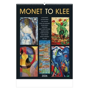 Falinaptár 2026 T096 Monet To Klee Toptimer 2026 kollekció!