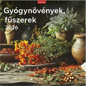 Falinaptár 2026 T098 Gyógynövények, Fűszerek Toptimer 2026 kollekció!
