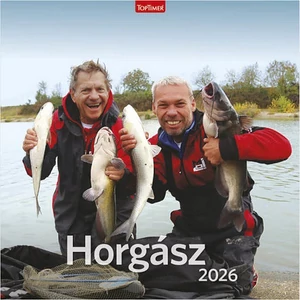 Falinaptár 2026 T098 Horgász Naptár Toptimer 2026 kollekció!