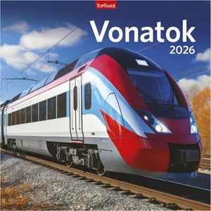 Falinaptár 2026 T098 Vonatok Toptimer 2026 kollekció!