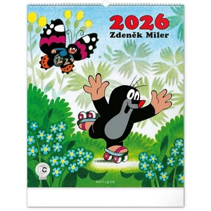 Falinaptár 2026 The Little Mole spirálos 48×56cm Realsystem 2026 kollekció!