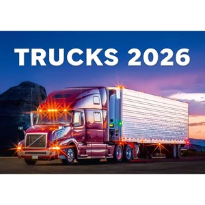 Falinaptár 2026 Trucks Dayliner 2026-os kollekció