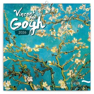 Falinaptár 2026 Vincent van Gogh lemeznaptár 30×30cm Realsystem 2026 kollekció!