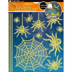Falmatrica világítós pók-pókháló 31x29 cm