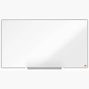 Fehértábla mágneses zománcozott, széles képarány, 40"/89x50c alumínium keret, NOBO Impression Pro