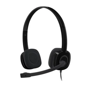 Fejhallgató mikrofonnal vezetékes LOGITECH H151