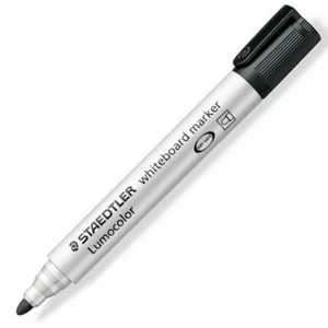 Táblamarker Staedtler Lumocolor 351' 2mm kerek hegyű fekete Írószerek STAEDTLER 351-9