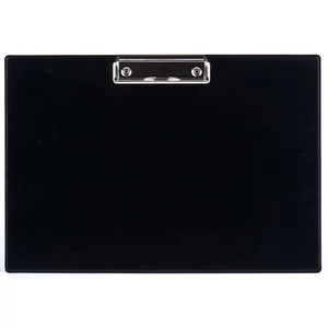 Felírótábla A4 Panta Plast fekvő, karton/PVC fekete PANTA PLAST 0315-0014-01