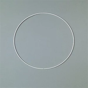 Fém karika fehér EFCO 18cm