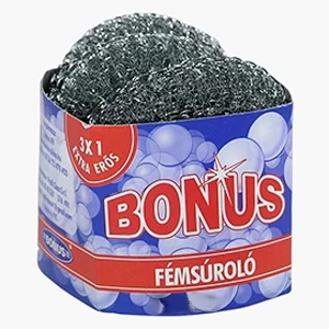 Fém súroló dörzsi Bonus B071 1csom/3db