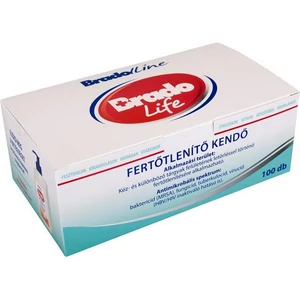 Fertőtlenítő kendő 100db BRADOLIFE