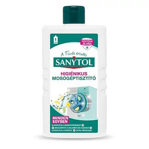 Fertőtlenítő mosógép tisztítószer 250ml SANYTOL Minden egyben
