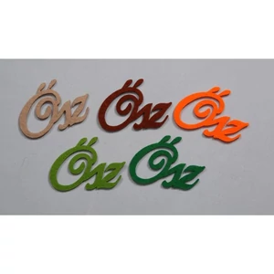 Filc felirat Ősz kb. 6,5cm 5db/cs, vegyes
